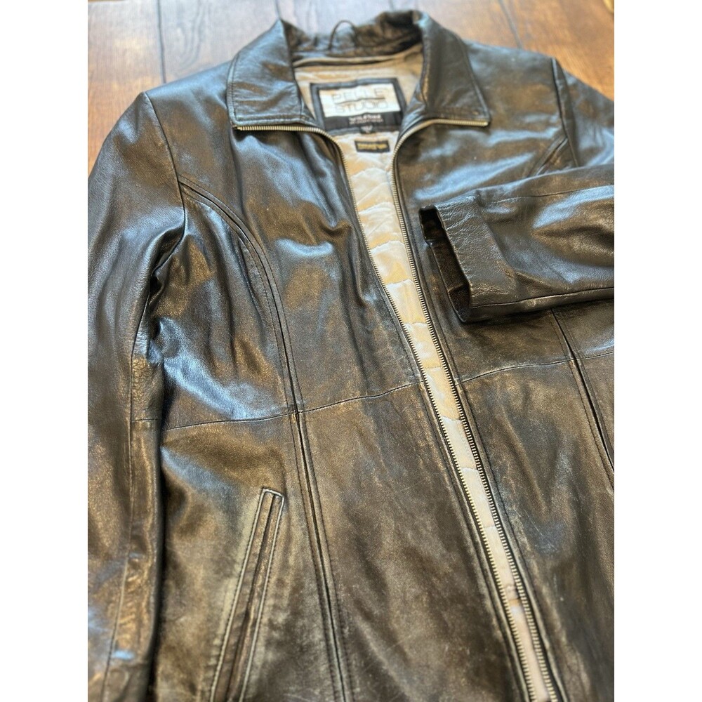 Vintage Wilson’s Black Leather Thinsulate Jacket, Removable Lining, Belted,Pelle
